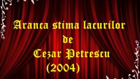 Aranca stima lacurilor de Cezar Petrescu (2004)