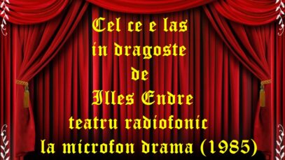 Cel ce e las in dragoste de Illes Endre teatru radiofonic la microfon drama (1985) teatru radiofonic audio la microfon latimp.eu