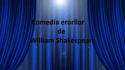 Comedia erorilor de William Shakespeare cu Radu Beligan, Marcel Anghelescu