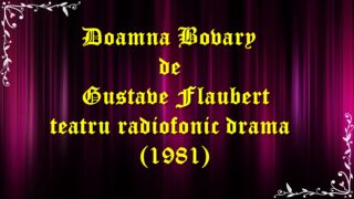 Doamna Bovary de Gustave Flaubert teatru radiofonic drama (1981) teatru.latimp.eu