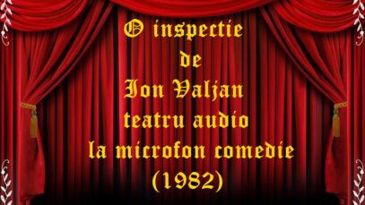 O inspecție de Ion Valjan teatru audio la microfon comedie (1982)