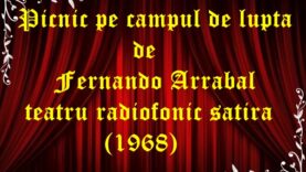 Picnic pe campul de lupta de Fernando Arrabal teatru radiofonic satira (1968)