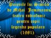 Poienile lui Simion de Mihai Jemaneanu teatru radiofonic pentru copii legenda populara(1981)