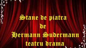 Stane de piatră de Hermann Sudermann (1966) drama