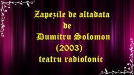 Zapezile de altadata de Dumitru Solomon (2003) latimp.eu