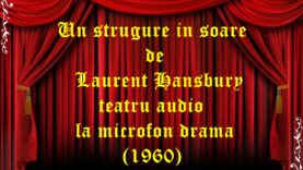 Un strugure in soare de Laurent Hansbury teatru audio la microfon drama (1960)