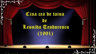 Cina cea de taina de Leonida Teodorescu (1991)latimp.eu