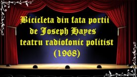 Bicicleta din fata portii de Joseph Hayes teatru radiofonic politist (1968) latimp.eu teatru