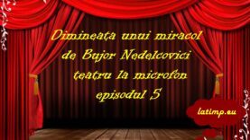 Dimineata unui miracol de Bujor Nedelcovici episodul 5 teatru la microfon teatru la microfon latimp.eu