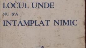 Locul unde nu s-a intamplat nimic de Mihail Sadoveanu latimp.eu
