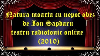 Natura moartă cu nepot obez de Ion Sapdaru teatru radiofonic online (2010) latimp.eu teatru