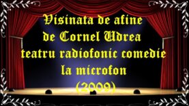 Visinata de afine de Cornel Udrea teatru radiofonic comedie la microfon (2009) latimp.eu teatru