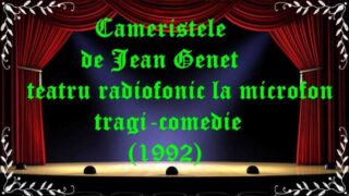 Cameristele de Jean Genet teatru radiofonic la microfon tragi-comedie (1992) latimp.eu teatru