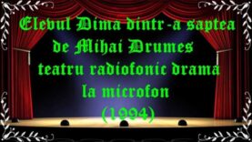 Elevul Dima dintr-a saptea de Mihai Drumes teatru radiofonic drama la microfon (1994) latimp.eu teatru