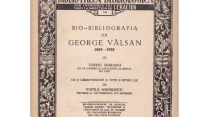 Geograful George Valsan teatru radiofonic biografic (1983) latimp.eu
