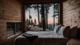 muzica de somn relaxare stropi de ploaie in geam cabana la munte